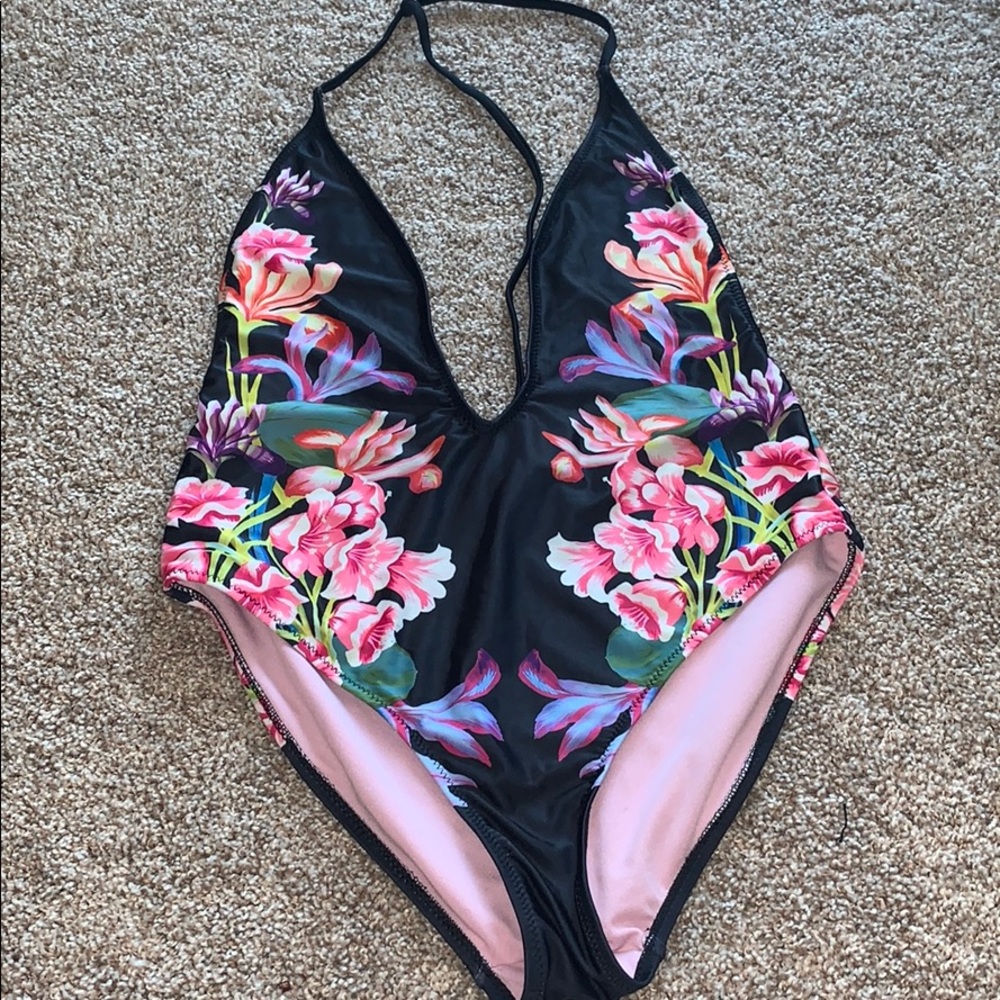 Floral one piece